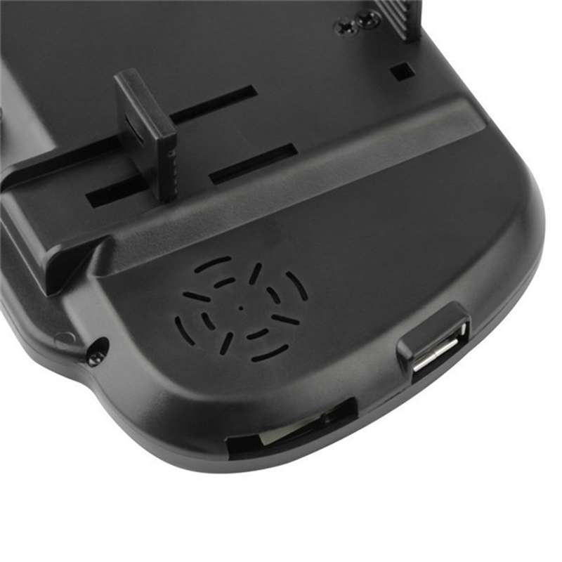 PZ-710 7.0 inch TFT LCD Car Rearview Mirror Monitor with Remote Control, Support Bluetooth / MP5 Pla