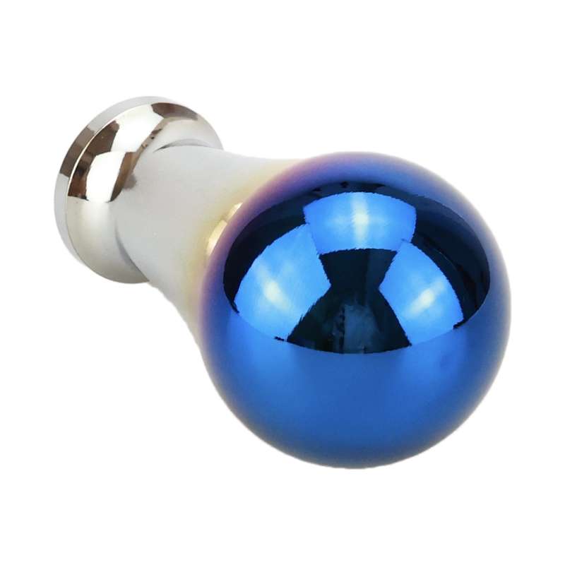 Universal Vehicle Car Blue Screwed Aluminum Alloy Gear Shifter Lever Manual Automatic Shift Knob Ada