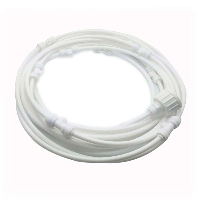 Outdoor Lawn Garden PE Hose Mist Watering Line Misting Cooling System with 16 x Mist Nozzles, Length