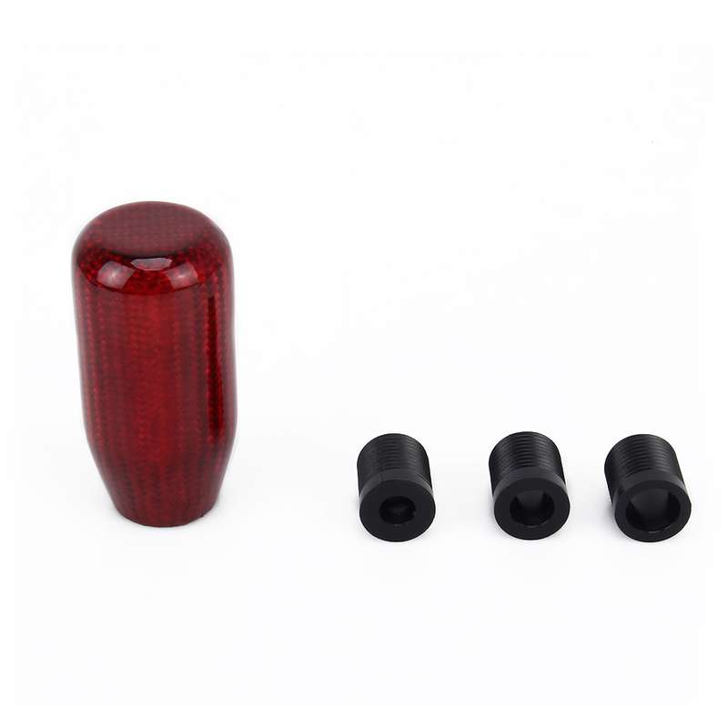 Universal Vehicle Car Shifter Cover Manual Automatic Carbon Fiber Gear Shift Knob