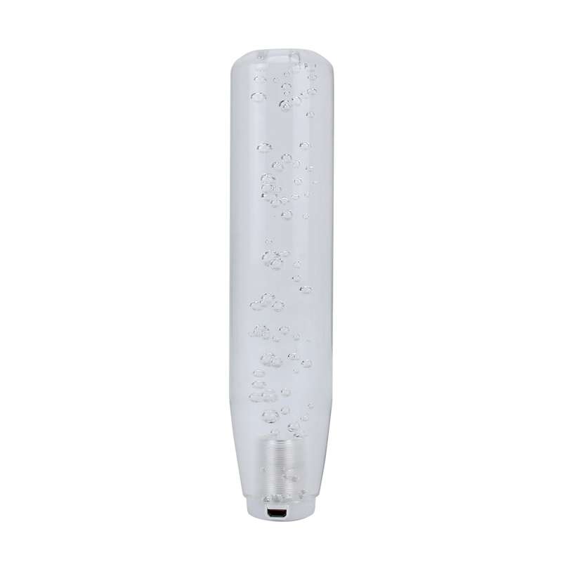 Universal Car Truck Transparent Bubble Colors LED Light Shift Knob Gear Lever Shifter, Length: 20cm