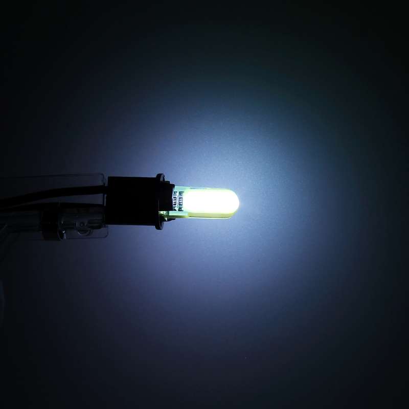 10 PCS T10 1.5W 90LM Car Clearance Light Marker Light, DC 12V(Ice Blue Light)