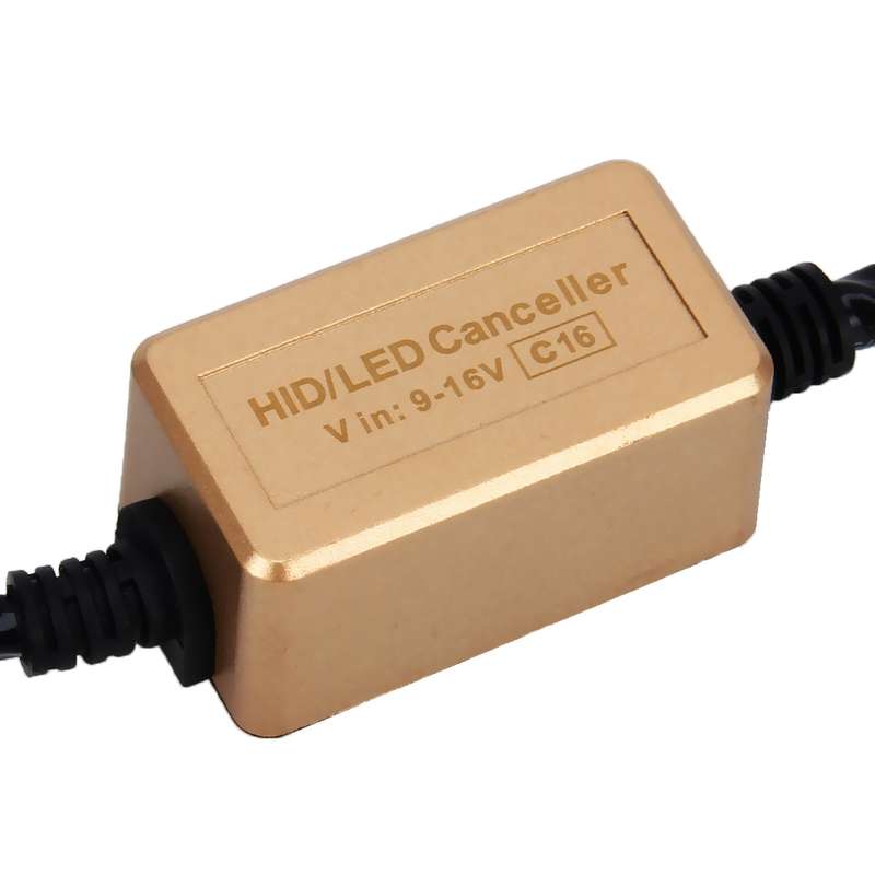 2 PCS H8 H9 H11 LED Headlight Canbus Error Free Computer Warning Canceller Resistor Decoders Anti-Fl