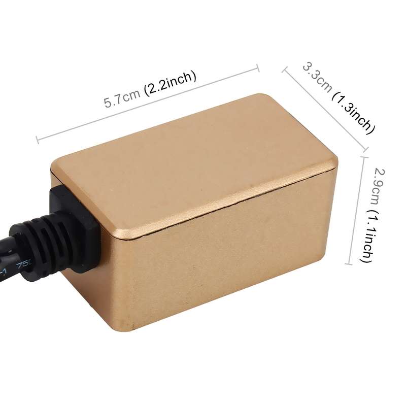 2 PCS H8 H9 H11 LED Headlight Canbus Error Free Computer Warning Canceller Resistor Decoders Anti-Fl