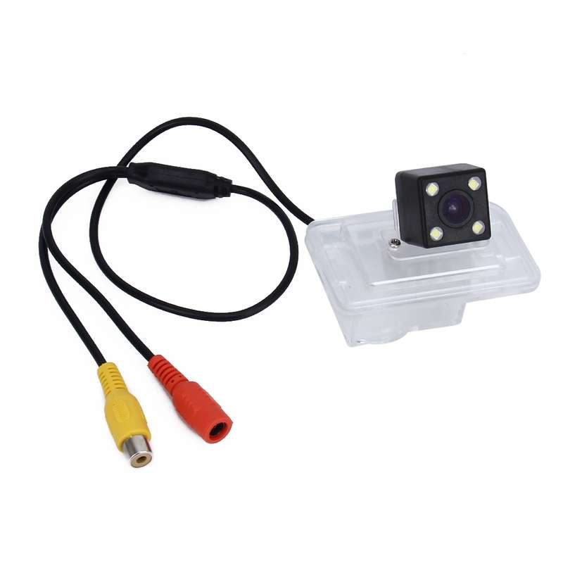656492 Effective Pixel NTSC 60HZ CMOS II Waterproof Car Rear View Backup Camera With 4 LED Lamps f