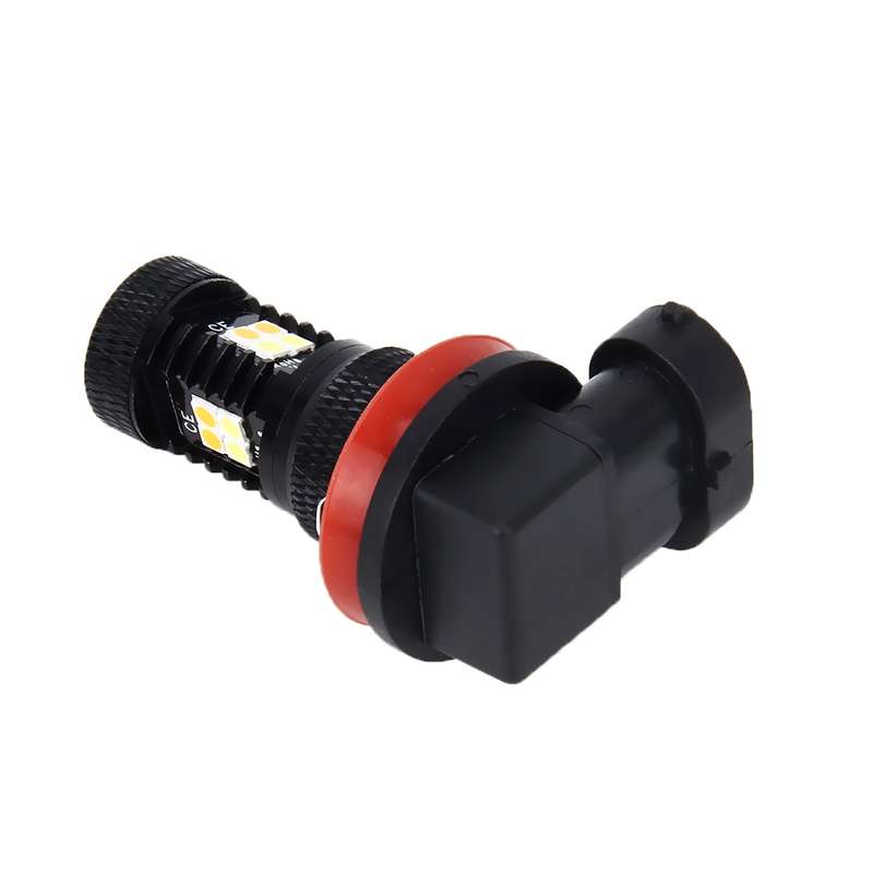2 PCS Super Bright H11/H8 DC 12V 5W 350LM Auto Car Fog Light with 16 SMD-3030 LED Bulbs Lamp, White