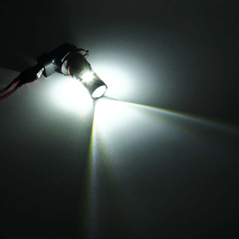 2 PCS Super Bright H11/H8 DC 12V 5W 350LM Auto Car Fog Light with 16 SMD-3030 LED Bulbs Lamp, White