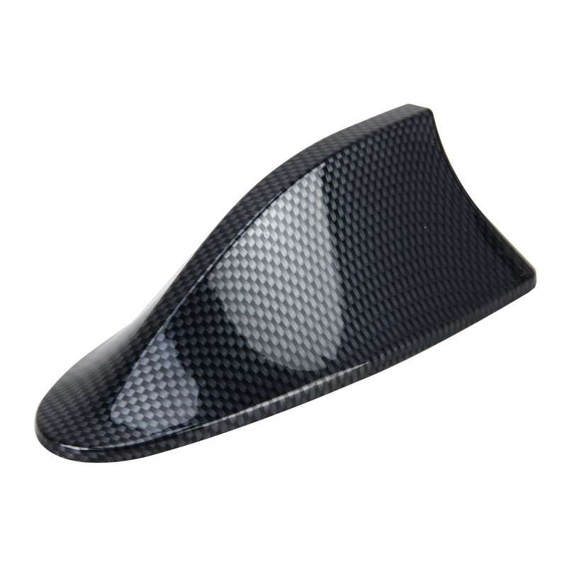 Universal Car Carbon lead Material Antenna Aerial Shark Fin Radio Signal Auto SUV Truck Van Roof Sha