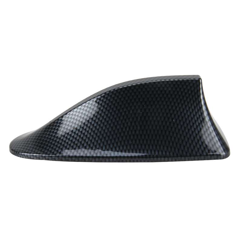 Universal Car Carbon lead Material Antenna Aerial Shark Fin Radio Signal Auto SUV Truck Van Roof Sha