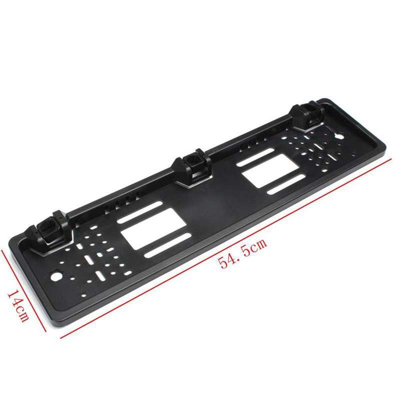 PZ600-L Europe Car License Plate Frame Rear View Camera Visual Rear View Parking System with 2 Rever
