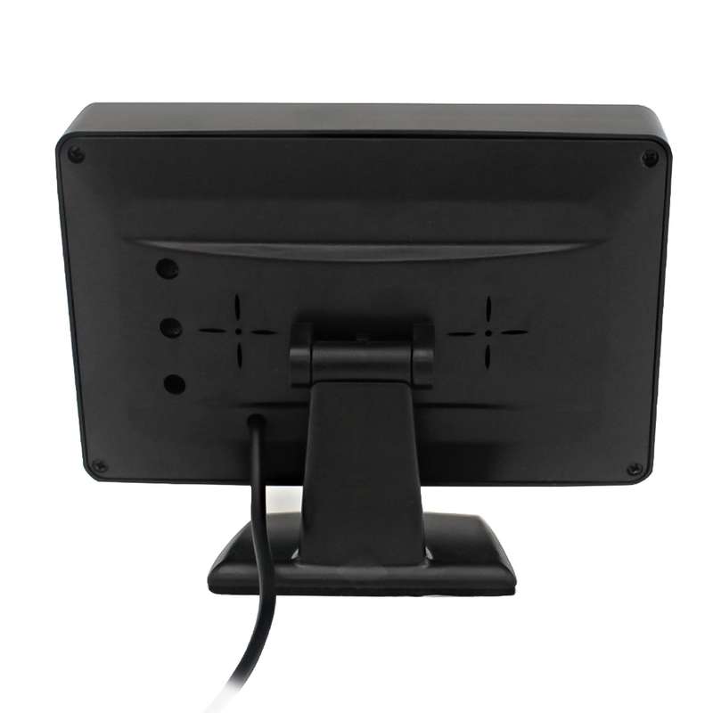 PZ601-C TFT LCD 2 Video Input 4.3 Inch Parking Monitor 2 in 1 with 648*488 Pixels Rear View Camera G
