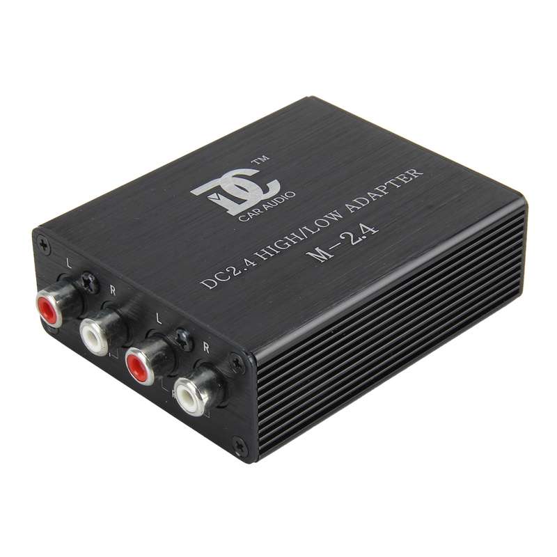 Car Audio Speaker Level Converter High VF Rotates Low VF 2 Ways Auto Car High to Low Impedance Conve