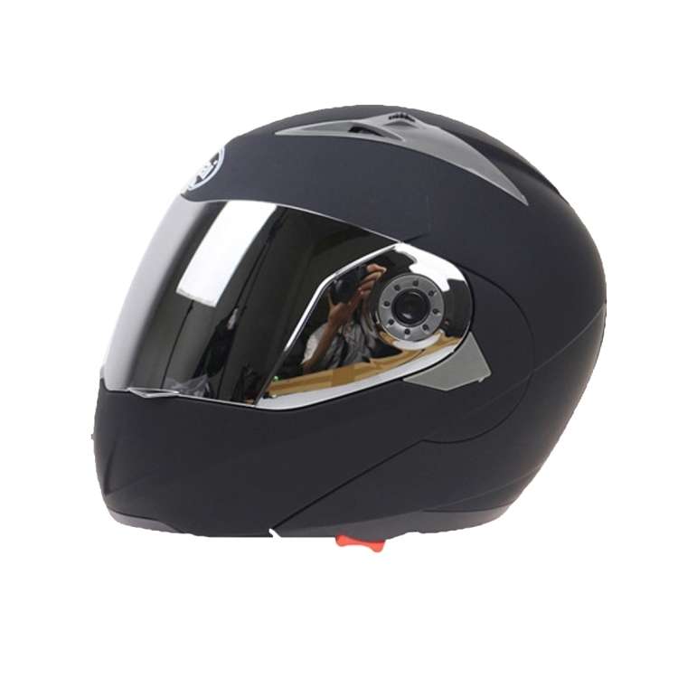 JIEKAI 105 Full Face Helmet Electromobile Motorcycle Double Lens Protective Helmet, Size: M (Matte B