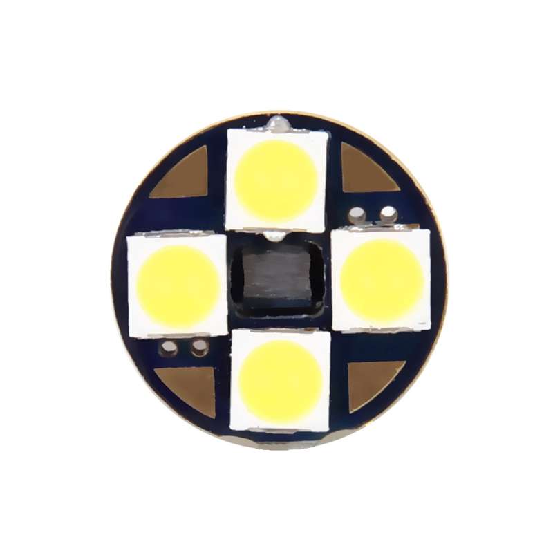 2 PCS T10/W5W/194/501 4W 280LM 6000K 12 SMD-2835 LED Bulbs Car Reading Lamp Clearance Light with Dec
