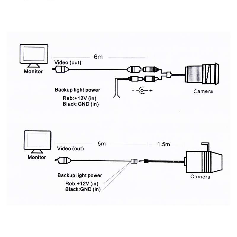 656×492 Effective Pixel Color HD Waterproof Night Vision Wide Angle Car Rear View Reverse Camera...