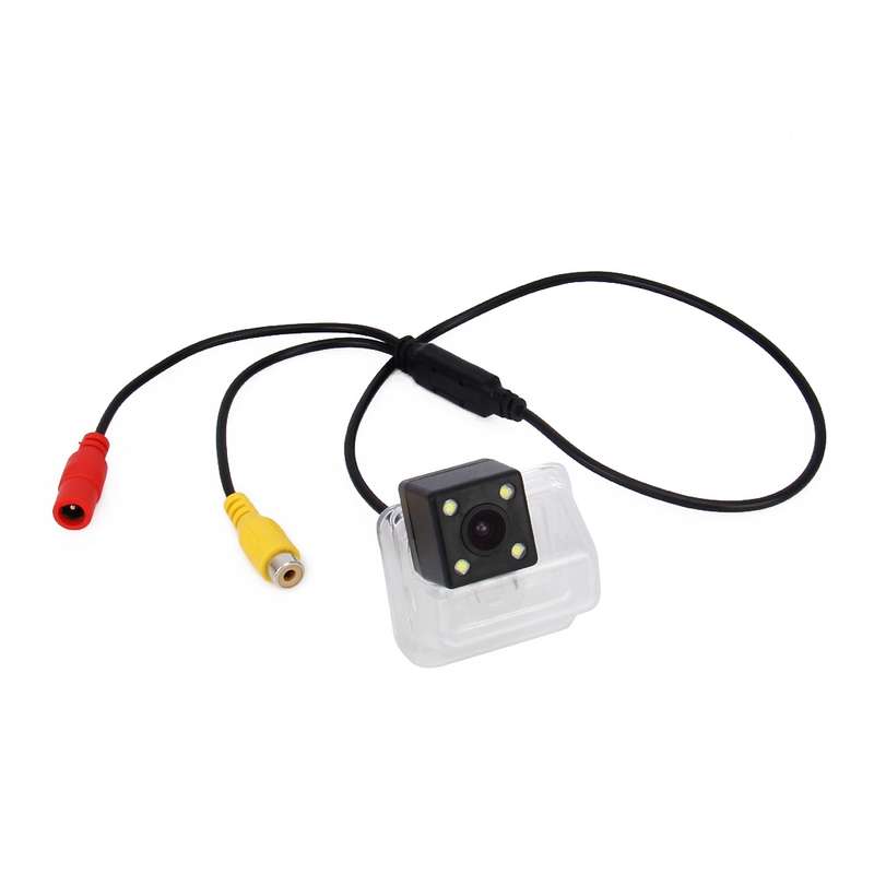 656492 Effective Pixel HD Waterproof 4 LED Night Vision Wide Angle Car Rear View Backup Cam