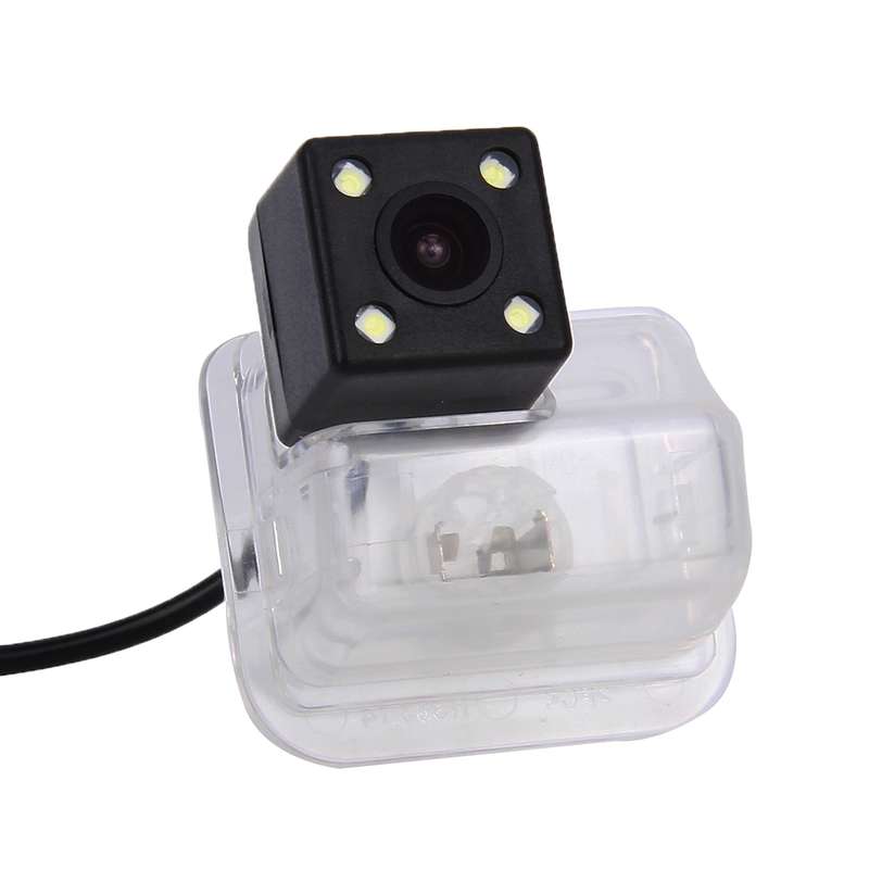 656492 Effective Pixel HD Waterproof 4 LED Night Vision Wide Angle Car Rear View Backup Cam