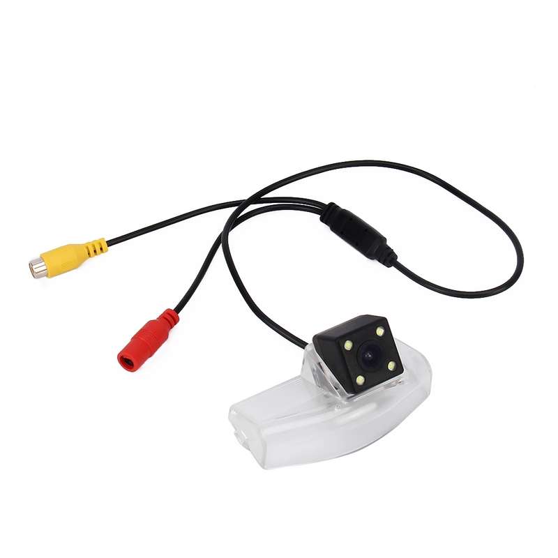 656492 Effective Pixel HD Waterproof 4 LED Night Vision Wide Angle Car Rear View Backup Cam
