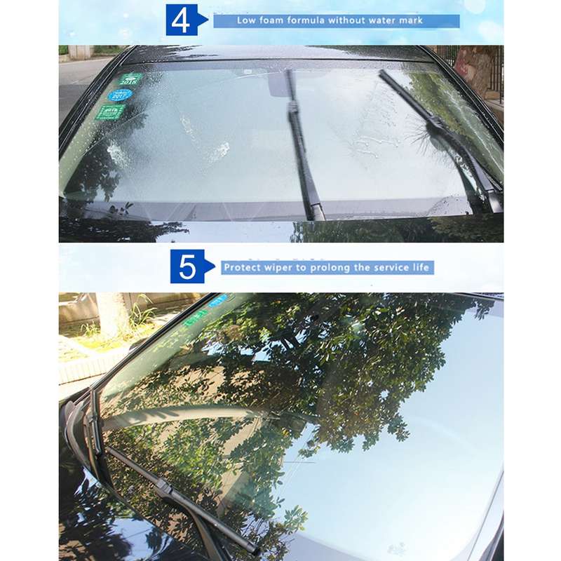 12 PCS Car Solid Wiper Fine Auto Window Cleaning Windshield Glass Cleaner Washer Tablets(1 PCS=4L Wa