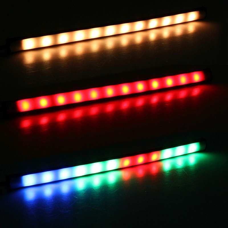 Motorbike DC 12V 1.3W Colorful Lighting Bulb Turn Signal Auto Reverse Lamp Daytime Running Light Sou