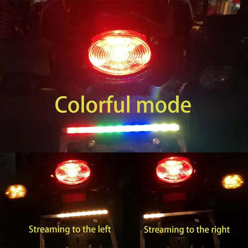 Motorbike DC 12V 1.3W Colorful Lighting Bulb Turn Signal Auto Reverse Lamp Daytime Running Light Sou