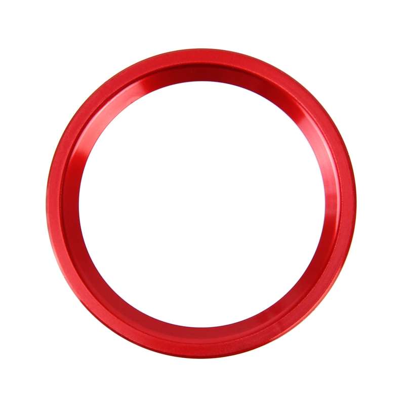 Car Engine Start Key Push Button Ring Trim Aluminum Alloy Sticker Decoration for Audi(Blue)
