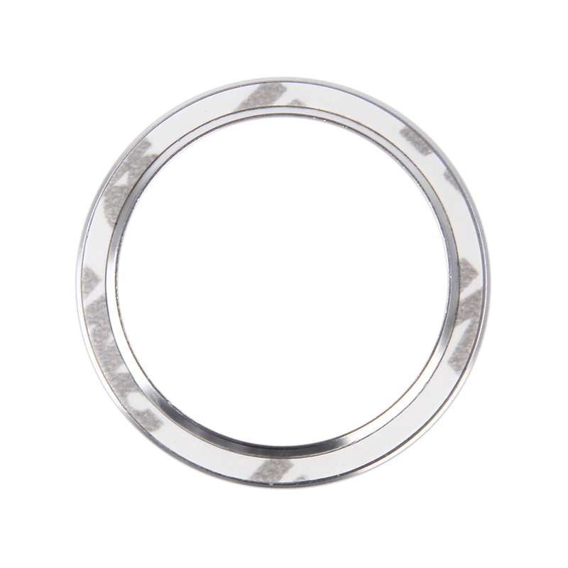 Car Engine Start Key Push Button Ring Trim Aluminum Alloy Sticker Decoration for Audi(Blue)