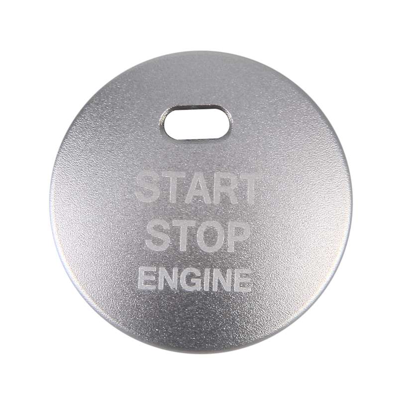 3D Aluminum Alloy Engine Start Stop Push Button Cover Trim Decorative Sticker for Mazda CX4 / CX5 /
