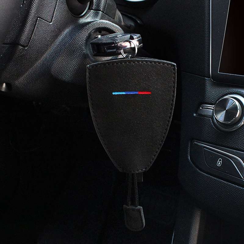Universal Car Remote Smart Key Case Suede Protective Cover