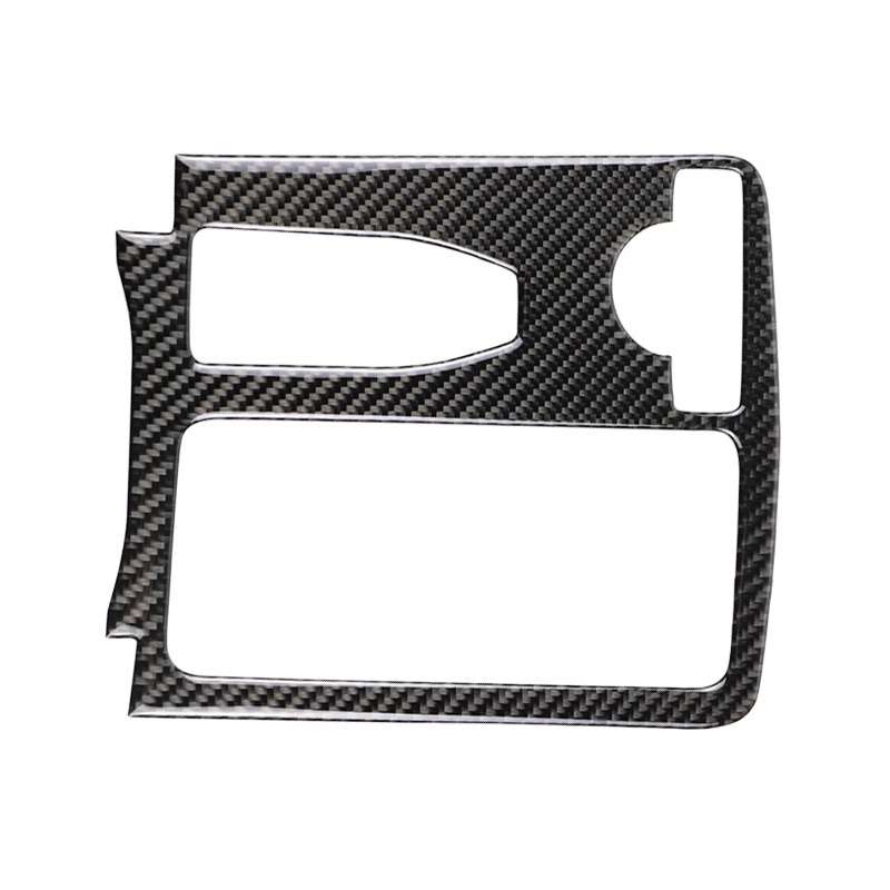 Car Carbon Fiber Left Drive Gear Position Panel Decorative Sticker for Mercedes-Benz W204 2007-2013