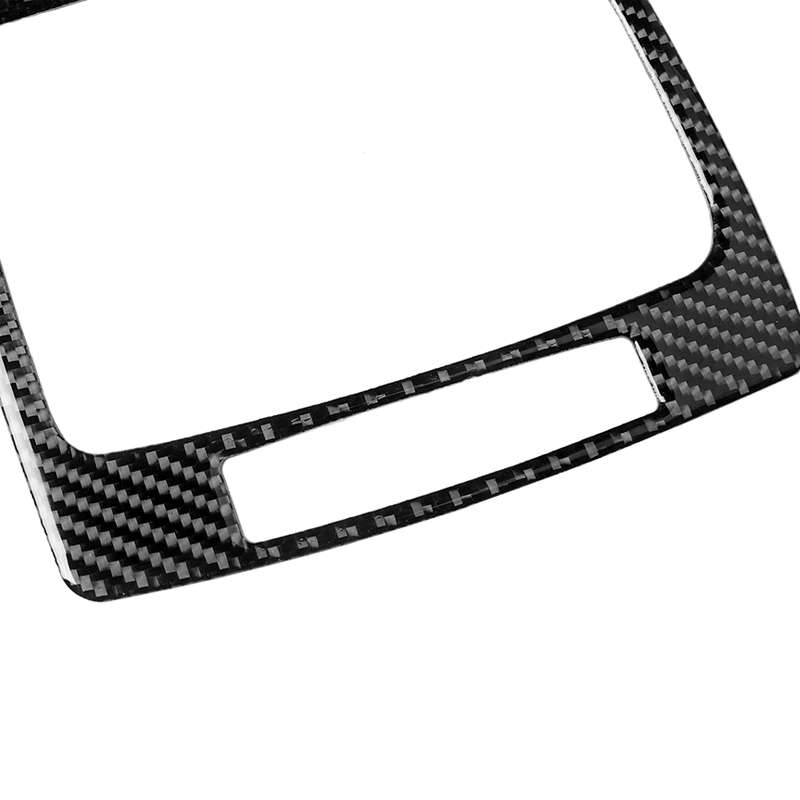 5 PCS Car Carbon Fiber Right Drive Gear Position Panel Decorative Sticker for Mercedes-Benz W204 200