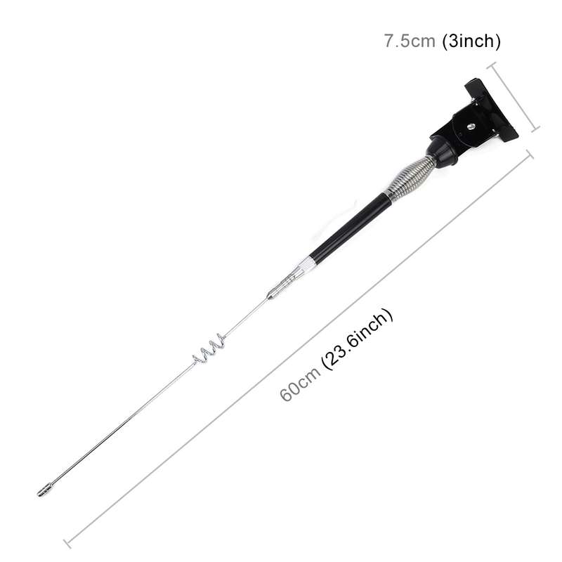 PS-512 Universal Car Decoration Extensile Aerial Glass-mount Cellular Antenna