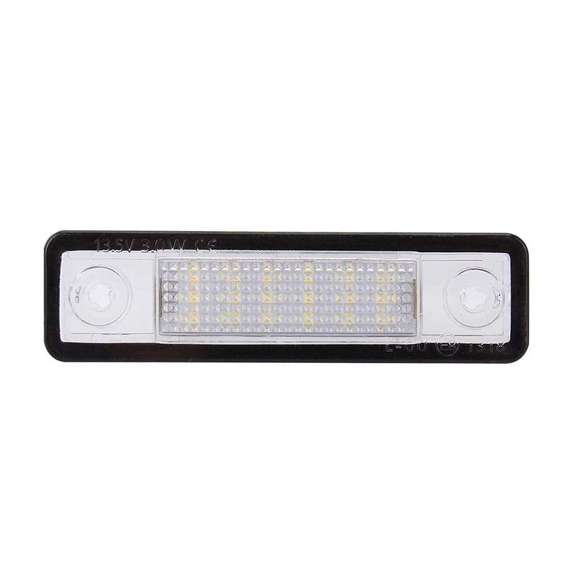 2 PCS DC 12V 2W 120LM 6000K LED License Plate Light 18-SMD Bulbs Lamps for Astra F 91-98, G Estate(F