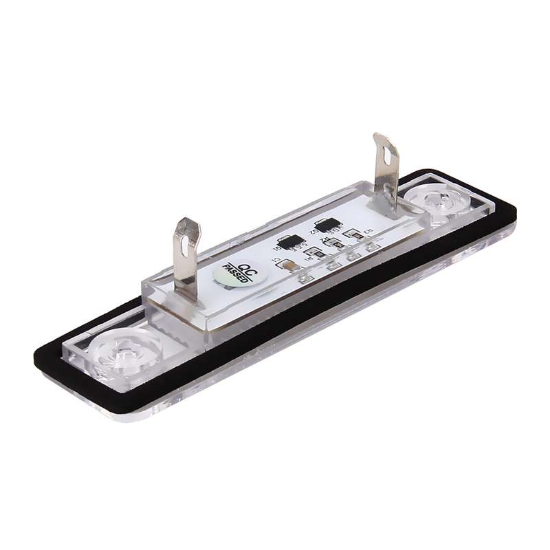 2 PCS DC 12V 2W 120LM 6000K LED License Plate Light 18-SMD Bulbs Lamps for Astra F 91-98, G Estate(F