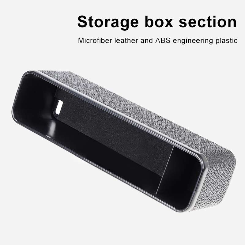 Universal Car Multi-functional Console Side Pocket Seat Gap Side Storage Box(Black)