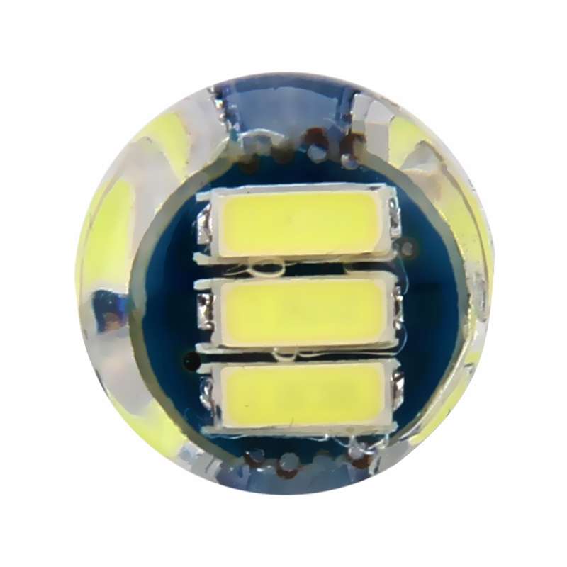 2 PCS T10/W5W/194/168/501 1.3W 9 LEDs SMD 4014 80 LM 7500K Car Reading Lamp Clearance Light, DC 12V(