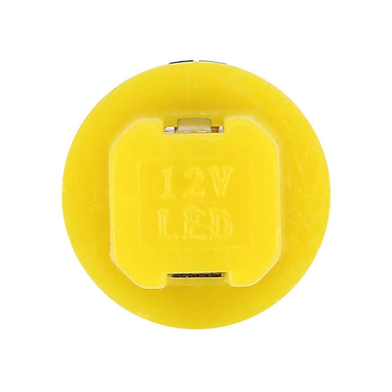 10 PCS 0.4W B8.5 Wedge Instrument Panel COB LED Light Dashboard Gauge Cluster Indicator Lamp Bulb (G