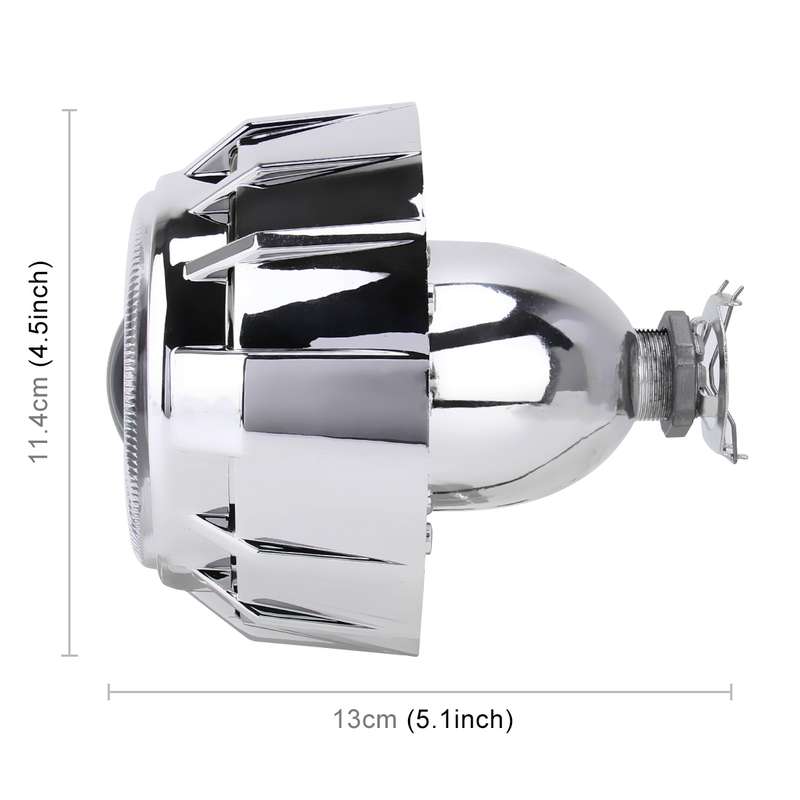 IPHCAR G262 H1 3.0 inch 12V Bi-Xenon Projector Lens Headlight with Exquisite Angle Eyes Decoration f
