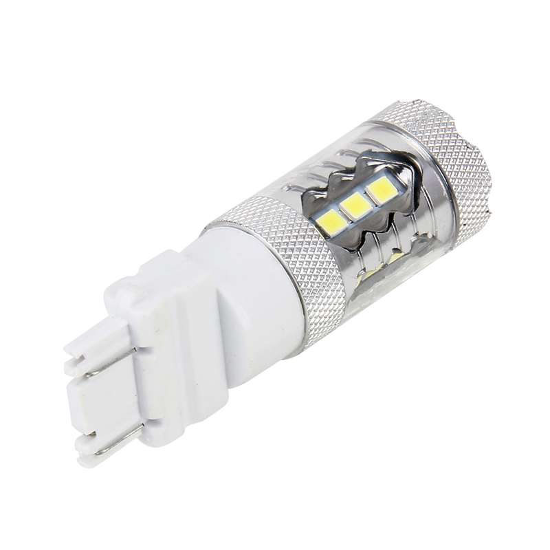 2 PCS T20 / 7440 5W 250LM 6000K Car Auto Turn Light Reversing Lights 16LEDs SMD-2835 Lamps, DC 12V(W