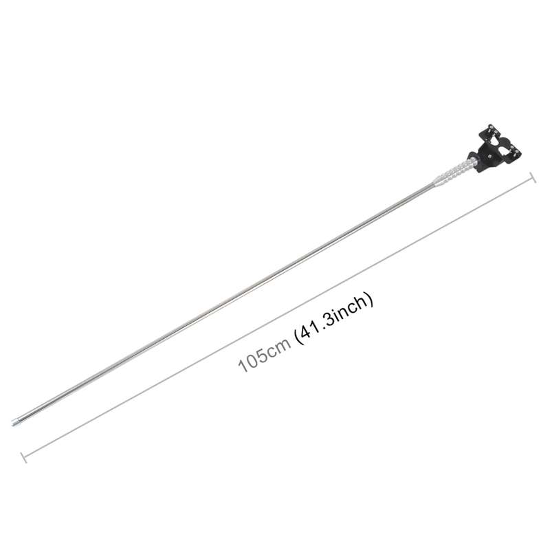 PS-556 Long Modified Car Antenna Aerial 105cm (Silver)