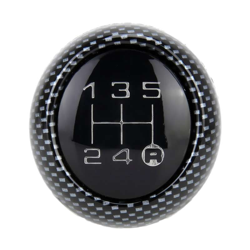 Universal Vehicle Modified Resin Shifter Manual 6-Speed Gear Shift Knob, Size: 8.2*5.5cm (Black)