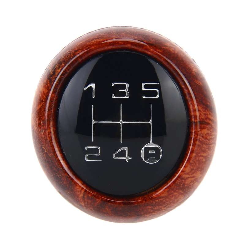 Universal Vehicle Modified Resin Shifter Manual 6-Speed Gear Shift Knob, Size: 8.2*5.5cm (Black)