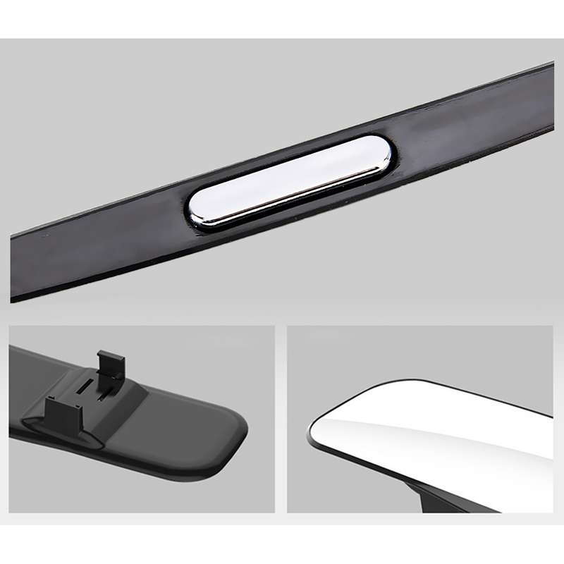 3R-331 Car Truck Interior Rear View Blind Spot Adjustable Wide Angle Curved Mirror, Size: 30*8.5*3.5