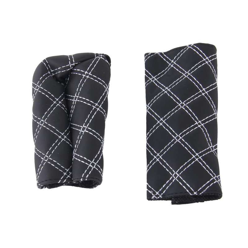 2 PCS Car Hand Brake Cover Shift Knob Gear Stick Cushion Sets Cover Car Accessory Interior Decoratio