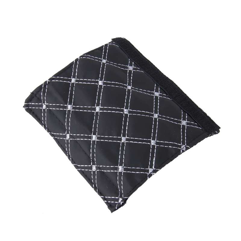 3 PCS Car Hand Brake Cover Shift Knob Gear Stick Cushion Sets Rear View Mirror Sets Cover Car Access
