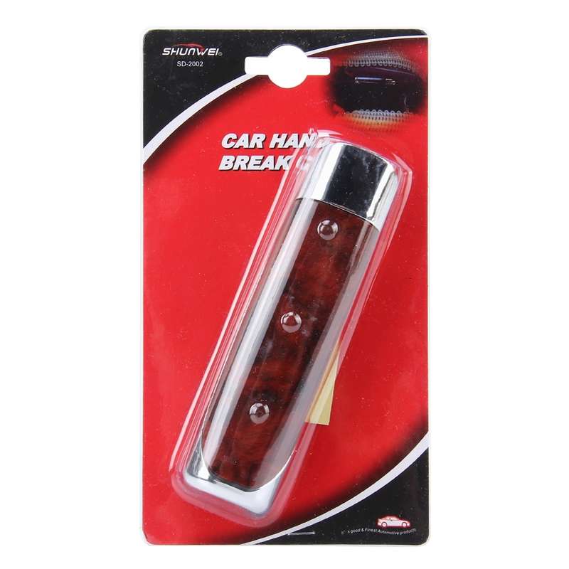 SHUNWEI SD-2002 Car Auto Universal Carbon Fiber Plastic Anti Slip Parking Hand Brake Cover Case Slee