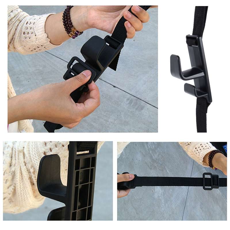 SHUNWEI SD-2512 Car Headrest Hook Universal Adjustable Car Back Seat Headrest Hanger Holder Hook for