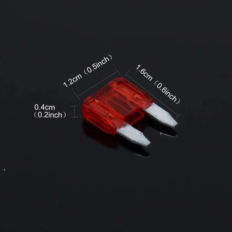 100 PCS 5Amp 7.5Amp 10Amp 15Amp 20Amp 25Amp 30Amp Add-a-circuit Fuse Tap Adapter Blade Fuse Holder(M