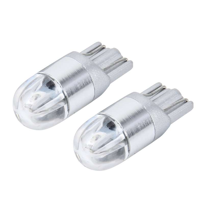 2 PCS T10 2W 2 SMD-3030 LED Car Clearance Lights Lamp, DC 12V (Ice Blue Light)
