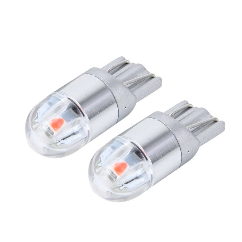 2 PCS T10 2W 2 SMD-3030 LED Car Clearance Lights Lamp, DC 12V (Ice Blue Light)